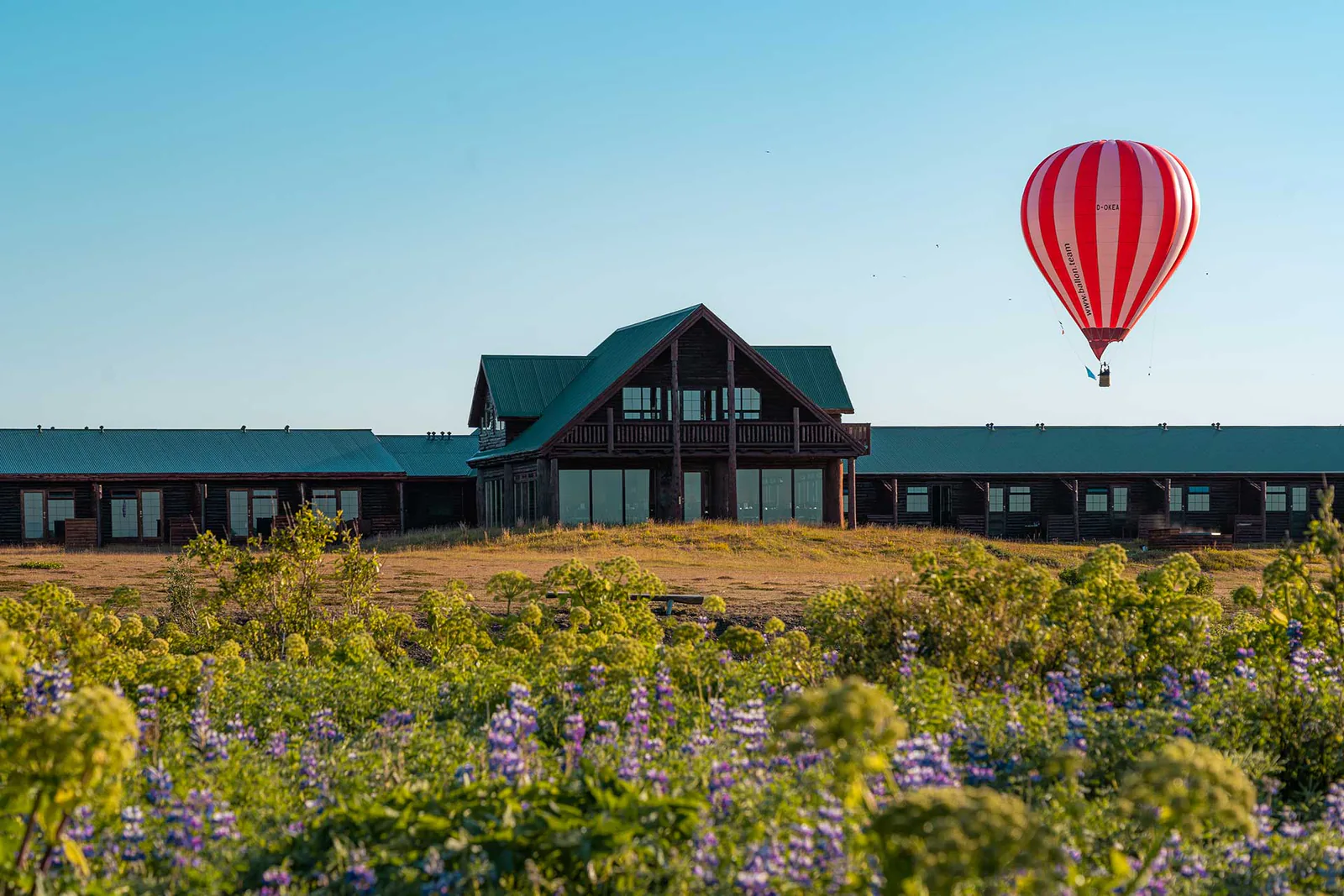 Hotel Rangá exterior in the South Iceland countryside